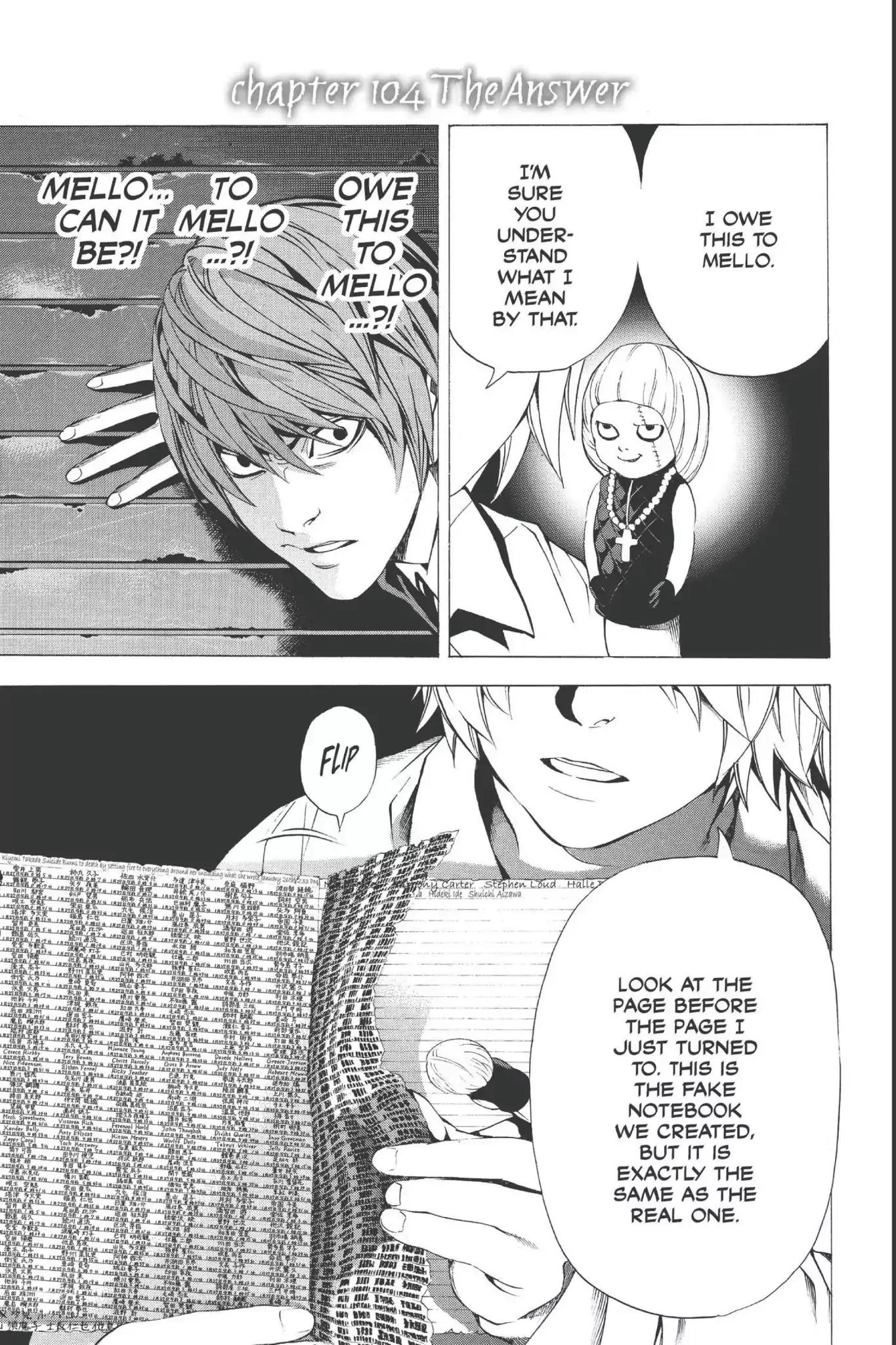 Death Note, Chapter 104 image 01